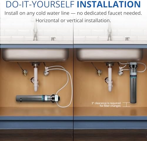 Aquasana Water Filter for Sink Faucet | Claryum Direct Connect | AQ-MF-1 - Image 6