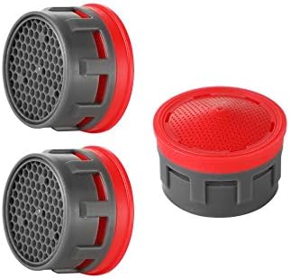 JQK Faucet Areator, 2.2 GPM Flow Retrictor Insert Faucet Aerators Replacement Parts Bathroom 3 Pack, FAN22-P3 by Homeimprovement