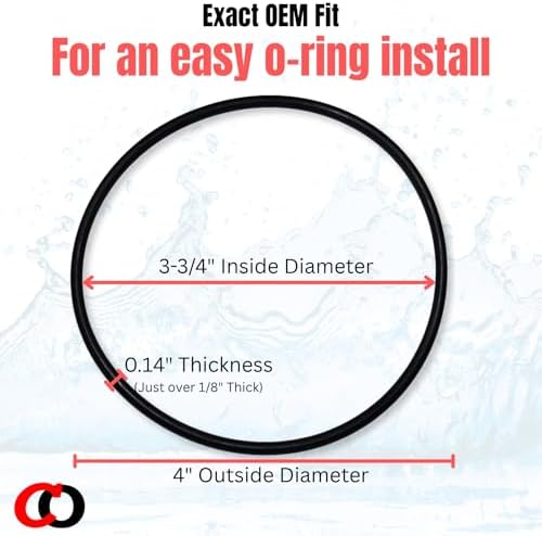 Captain O-Ring - Replacement for Culligan OR-150 Water Filter Housing ORing Gasket Seal (3 Pack) [for WH-S200-C, 3WH-STD-S01, HDG2VS4] - Image 3
