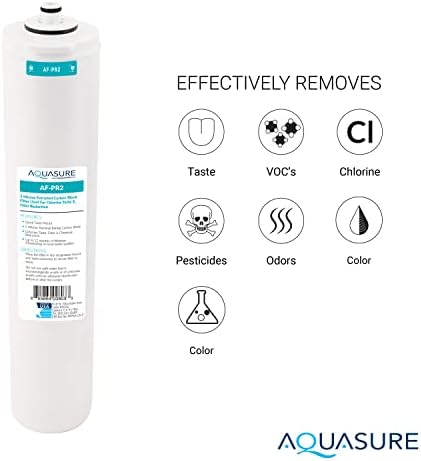 Aquasure Premier Series Complete 4-Stage with Alkaline Remineralizing Quick Twist Filter Replacement Cartridge Bundle Set AF-CP75ALK | Compatible with AS-PR75 Reverse Osmosis Water Filtration System - Image 3