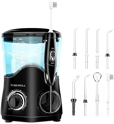 TUREWELL FC162 Water Dental Flosser for Teeth/Braces by TUREWELL