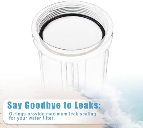 3 Pcs Water Filter O-Ring Replacement, 3.5inch OD Rubber Reverse Osmosis Filter Housing O-Ring Accessories Compatible with APEC ROES-50 & Ultimate Reverse Osmosis System (O-Ring-Set-A) - Image 3