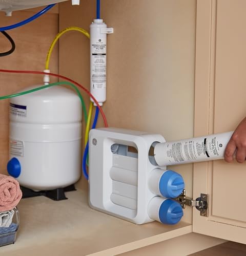 GE Pre & Post Filter Set Compatible with Select GE Under Sink Filtration Systems Including GXRQ18NBN, GNRQ18NBN, GXRV40TBN, Replace Every 6 Months, FQ18PN - Image 3