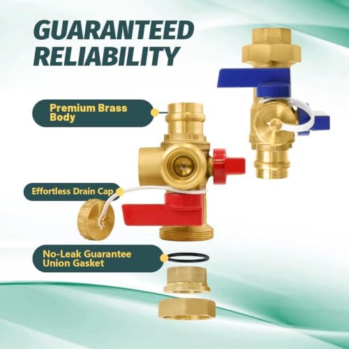 50 Sets Niikappu Tankless Water Heater Valve Kit, 3/4"FIPxPress(Tool055-50) - Image 4