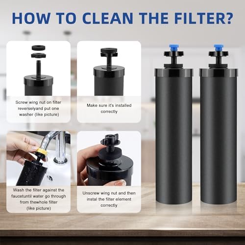 Black Water Filter fit for Ber.key Gravity Water Filtration System - Image 6