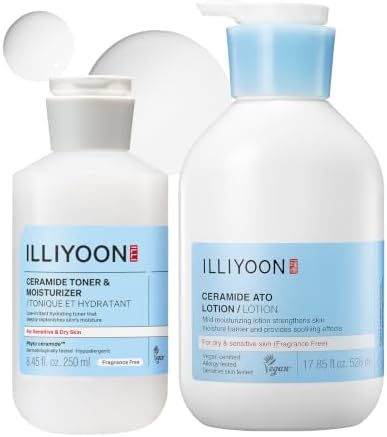 Illiyoon Ceramide ATO Milky Toner and Lotion by ILLIYOON