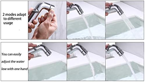 G-Sunny Quick-Connect Sink Faucet Sprayer Kit, Sink Hose Sprayer Accessories, Detachable Metal Adapter With Hand Shower,Hair Washing,Pet Cleaning,for Bathroom/Kitchen (Quick Connect Sprayer) - Image 5