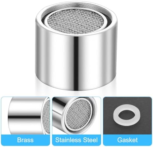 Faucet Replacement Filter Kit with Brass Shell and Gasket - Image 3