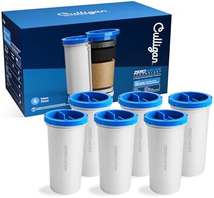 Culligan ZeroWater Replacement Water Filter Removes PFAS 6-Pack​ by CulliganWater