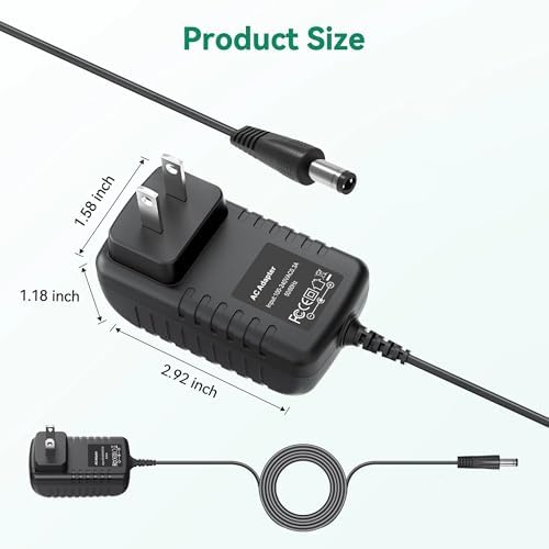 5V 3A AC/DC Adapter Charger Compatible with ScaleBlaster SB-75 Electronic Descaler Water Conditioner Power Supply Cord Mains PSU - Image 5