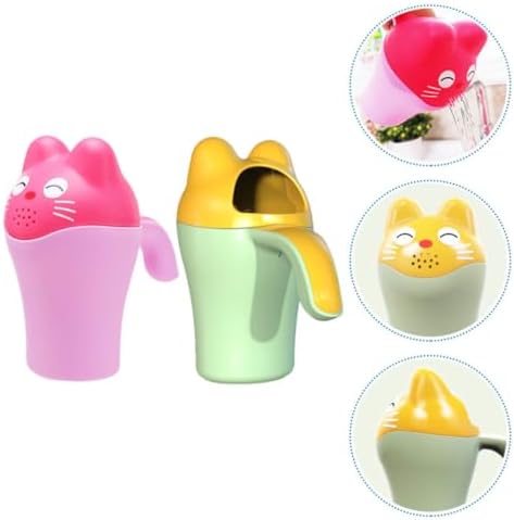 2pcs Bath Rinser Cup with Ergonomic Handle Pp TPE Shower - Image 6