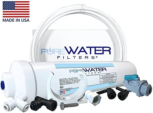 PureWater Filters Universal Water Filter Refill Do-It-Yourself Kit, For Non-Plumbed Countertop Ice Makers, Compatible with GE Profile Opal, Frigidaire EFIC & Other Countertop Water Tank Machines - Image 3