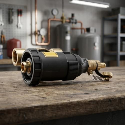 Boiler for Dirt Filter Separator with Magnetic for Ring for HVAC Water - Image 5