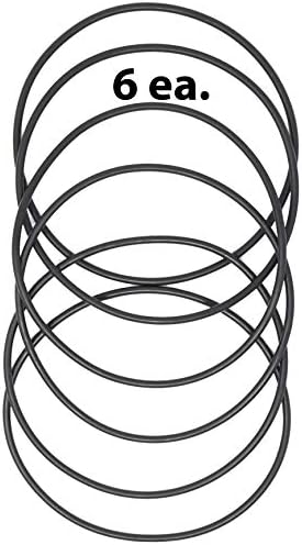 HHRING Fits GXWH40L, GNWH38S, GXWH30C, GXWH35F, GNWH38F (6 Pack) with Dow Molykote 111 O-Ring Lubricant and Scratch Free O-Ring Pick Tool - Image 7