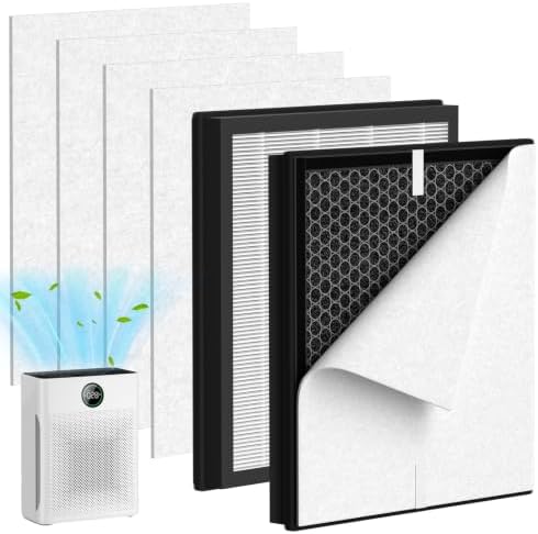 PR1 HEPA Replacement Filter for MOOKA Air Puri-fier, 2 Pack by APRIL-FLOWER