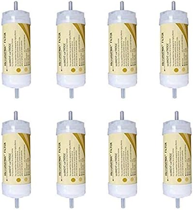 8pc Bidet Water Filter Set - 15mm/1/4" Connection - Removes Sediment - 8 Count by Unknown