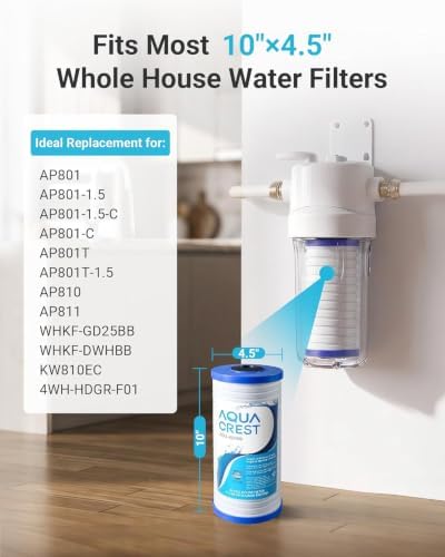 AQUA CREST AP810 Whole House Water Filter for 3M® Aqua-Pure AP810, 5 Micron - Image 2