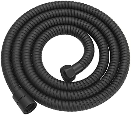 RUMOSE 79 inches Extra Long Shower Hose, Black by RUMOSE