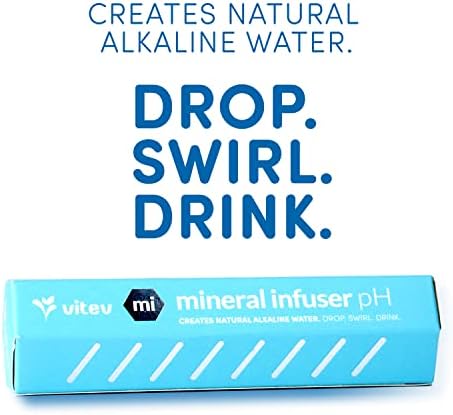 Alkaline Water Stick for Water Bottles | Stands Dry to Keep Clean Unlike Others | 9.5pH & Electrolytes - Image 2