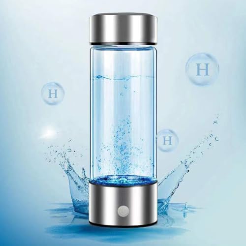 Hydrogen Water Maker Bottle, Promotes Metabolism, Portable Hydrogen Water Generator, 420ml, Transparent for Daily Use - Image 6
