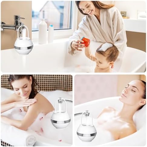 LOFICOPER Bath Filter for Tub, 8 Stage Bathtub Water Filter, 2500 Gallons of Filtration, Removes Hundreds of Contaminants, for Smoother Skin and Hair - Image 6