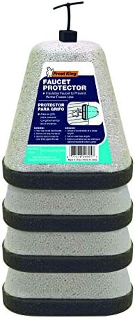 Frost King FC1 Outdoor Foam Faucet Cover, Water Resistant, Green, Oval (Pack of 4) - Image 2