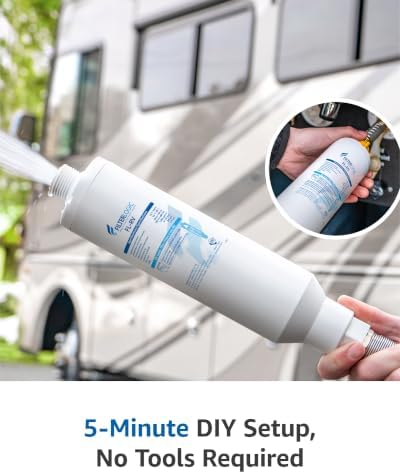 Filterlogic RV Inline Water Filter, Garden Hose & Camper Water Filter - Image 5