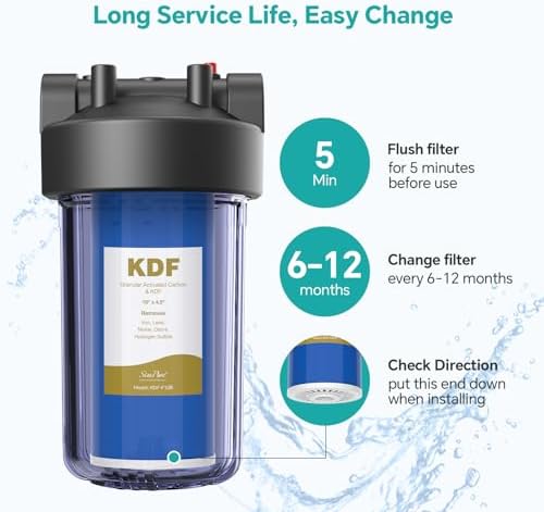 SimPure 2-Stage 10" x 4.5" Whole House Water Filter Replacement - Image 7
