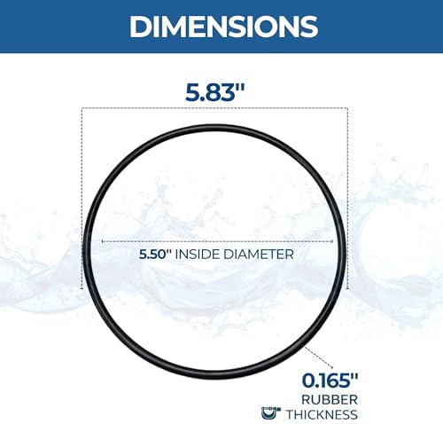 Replacement 151122 O-Ring (3 Pack) Made Specifically for Pentair Pentek Big Blue Water Filter Filters OEM Size ORing NSF 61 Buna-N Rubber - Image 4