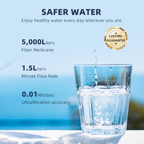 Emergency Water Filter Large Water Filtration System Survival for Camping - Image 6