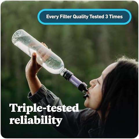 Sawyer Products SP103 MINI Water Filtration System, Single, Orange - Image 5