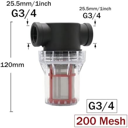 1Pcs IBC Tank Tap Adapter Filter 1/2 3/4 1inch Male Female Threads Water Screen S60 Thread Nipple 1000L Rain Barrel Fitting(12) - Image 2