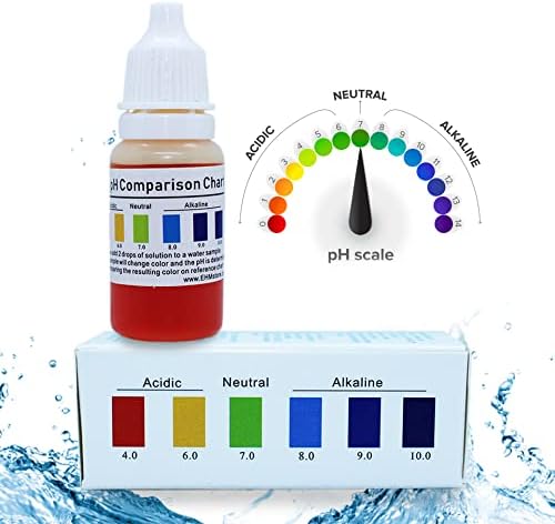 Alkaline Water (ph Test Kit) for Drinking Water Measures pH Level of Water More Accurately Than Test Strips pH Starter Kit Drops Easy to Use - Image 2
