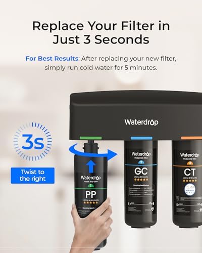 Waterdrop WD-10PP Replacement Water Filter for TSA & TSB & TSA-UF, 2 Pack - Image 5
