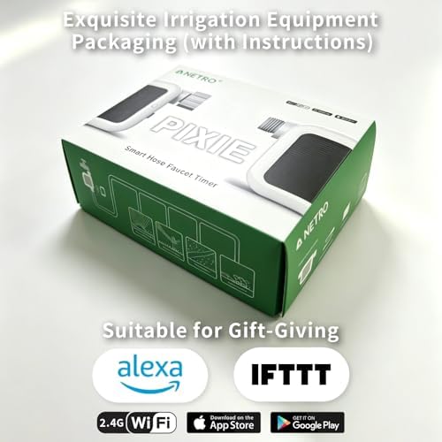 Netro Solar Powered Sprinkler Timer for Garden Hose 2.4G WiFi APP Control - Image 7