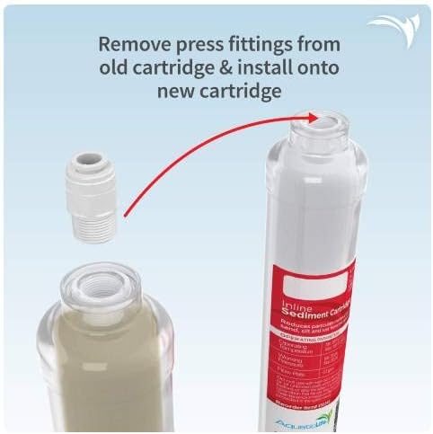 AquaticLife RO Buddie Inline Sediment Filter Cartridge, 5 Micron - Image 4