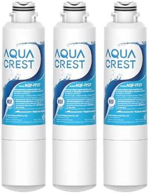 AQUA CREST AQF-FF27 Replacement for Samsung HAF-CIN/EXP Water Filter 3 Pack by AQUACREST