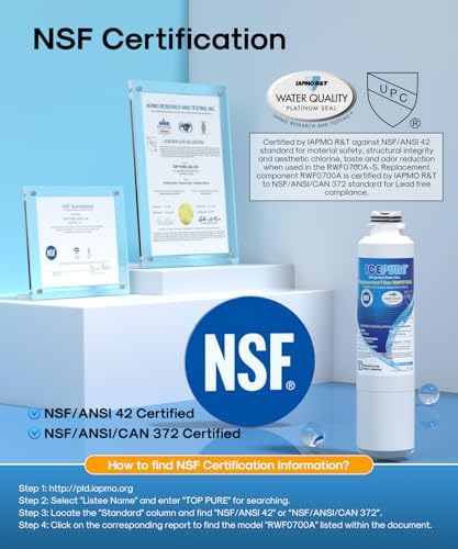 ICEPURE Water Filter Replacement for Samsung DA29-00020B HAF-CIN/EXP 3 Pack - Image 3