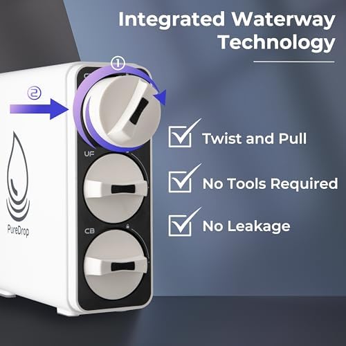 PureDrop PDR-3CUW Ultra-Filtration Tankless Under Sink Water Filter System - Image 6