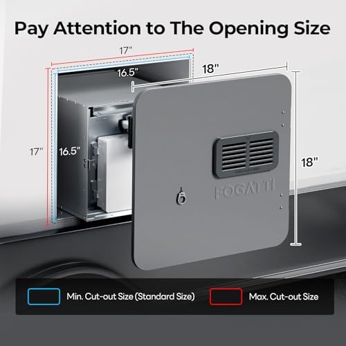 FOGATTI InstaShower Ultra Replacement Door, Gray, 18" x 18" - Image 2