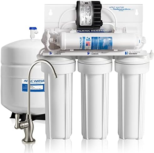 APEC Water RO-PERM, 5-Stage RO Water Filter System, Permeate Pump by APECWaterSystems