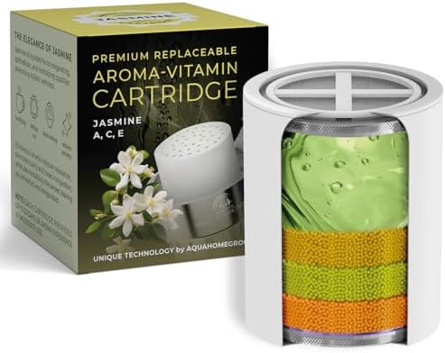 AquaHomeGroup Vitamin C E A Cartridge, Jasmine Aroma, Reduces Chlorine by Aquahomegroup