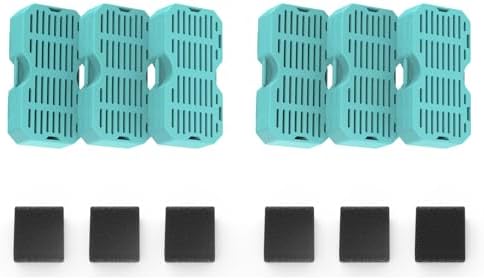 Cat Water Fountain Filters Replacement, 6+6 Pack by Vekonn