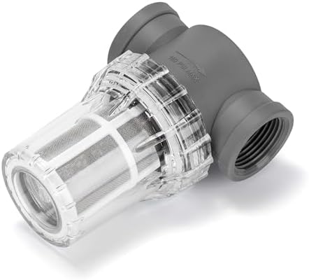 1'' Female NPT in-Line Strainer - Garden Hose Filter for High Pressure Washer, Sediment Filter with 60 Mesh Stainless Steel Screen (1'' 60 Mesh) - Image 3