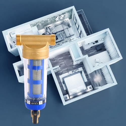 Spin Down Water Filter – Brass Pre Filter with Stainless Steel Mesh Sedimen - Image 6