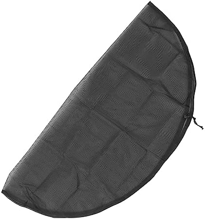 Generic Rain Drum Net Cover Practical Mesh Screen Drawstring Protector for Garden 37.4 Inch Diameter - Image 4