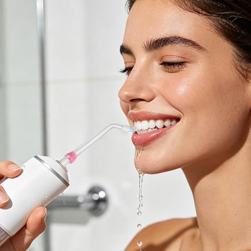 8pcs Oral Irrigator Jet Heads: Water Flosser Heads Replacement Jet Tips for Travel - Assortment Water Toothpick Attachments Compatible with Most Oral Irrigators - Image 5
