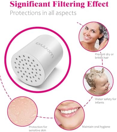 Enhanced Formula Multi-Stage Shower Filter Cartridge,Universal replacement filter cartridge, Remove Chlorine Heavy Metals and Other Sediments, Reduces Dry Itchy Skin, Dandruff.Pack of 1 - Image 4