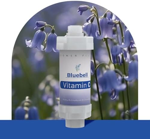 10PCS Vitamin C Shower Filter for Hard Water Filter Aromatherapy Replacement Cartridge Bathtub Faucet Bathroom Accessories Remove Chlorine Fluoride Heavy Metals Lemon Bluebell - Image 2