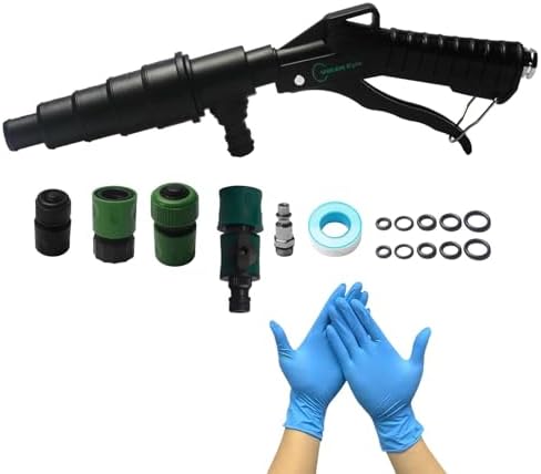 Heater Core Flush Kit 19-40 mm Hoses Radiator Flush Kit Air and Water Combo by Unknown